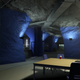 A bunker interior